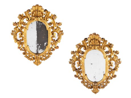 Paar Louis XIV-Spiegel